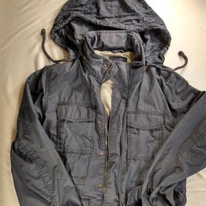 GAP Men's Dark Blue Packable Outdoor Jacket